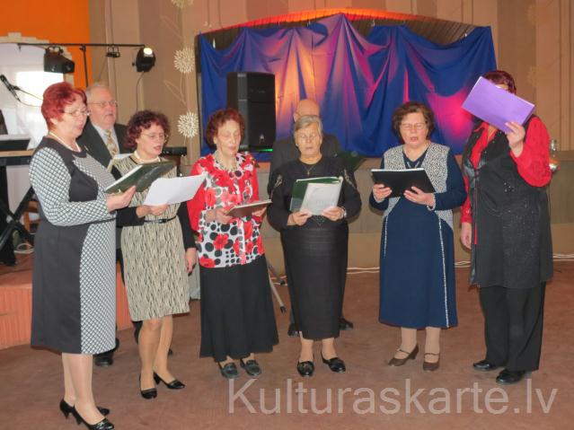 Viļānu novada pensionāru vakarā